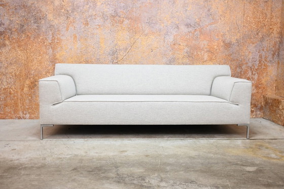 Image 1 of NEW upholstered Design on Stock Bloq sofa in Kvadrat Hallingdal fabric