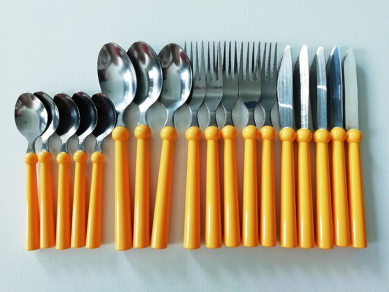 Image 1 of Set di posate Grammatik da 18 pezzi Ikea 1999