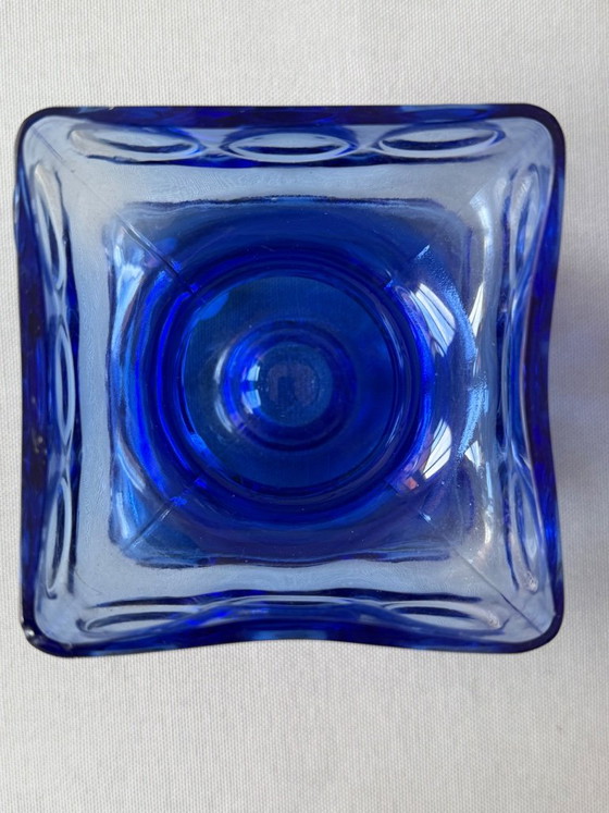 Kehrä Kobaltvase von Tamara Aladin für Riihimäen Mid Century Design – Riihimäen Lasi, Vasen, Glass (photo 3 of 5)
