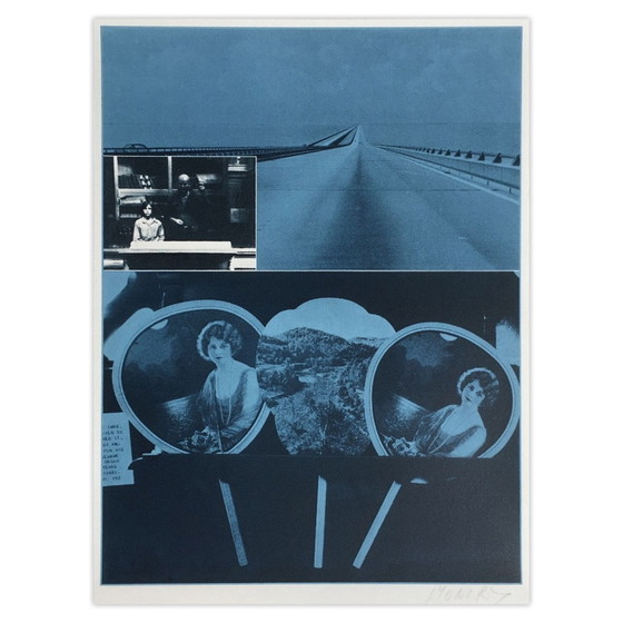 Jacques Monory Signed Screenprint Bicentenaire Kit - USA 76 - 13 – Lithographs & prints, Paper (photo 2 of 5)