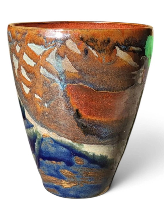 Stoneware vase / Puisaye – Porcelain, Vintage (photo 7 of 7)