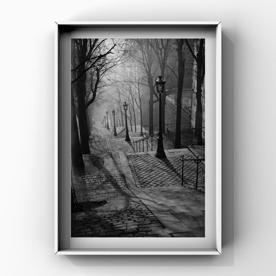 Image 1 of 1x Brassai | Escaliers Montmartre, Paris 1932 | Bildende Kunst