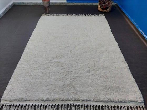 Alfombra de lana marroquí 200cmx300cm – Cotton (photo 5 of 8)