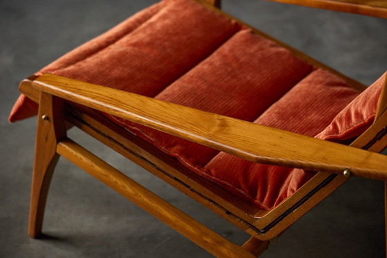 Image 1 of Modello 811 Lounge Chair von Gio Ponti für Cassina, Italien, 1950er Jahre