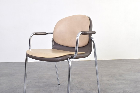 Chaises allemandes vintage de Wilkhahn, années 1980, lot de 8. – Chaises de salle à manger, Chrome (photo 9 of 15)