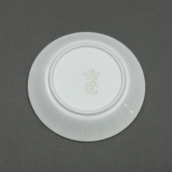 Image 1 of Kaj Franck (1911-1989) - juego de 8 platos - modelo Kilta - fabricante Arabia Finlandia - años 60