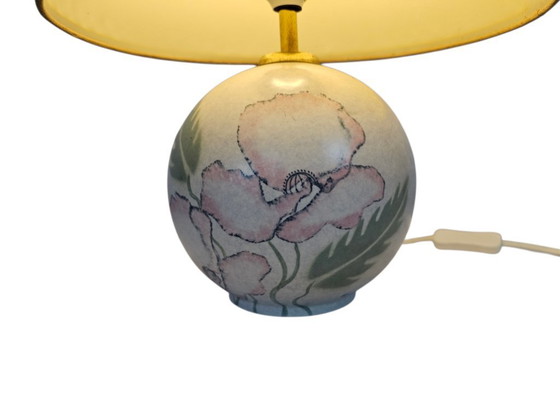 Image 1 of Studio ceramics - Vanessa Tuck - hand-painted - table lamp - 80s