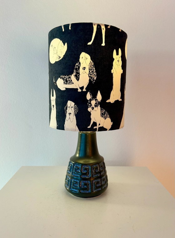 Image 1 of Small cordless table lamp – West German Pottery, 1950s