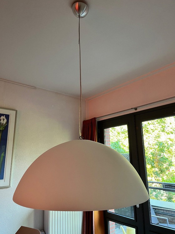 Formadri Basic Dome 90 – Witte Design Hanglamp Ø 90 cm – Hanglampen, Plastic (photo 3 of 5)