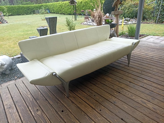 Image 1 of Lederen Designbank "Rolf Benz 1600" . Zeldzame nieuwe staat!
