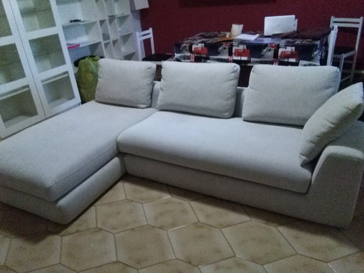 3-seater sofa with chaise longue by Ditre Italia