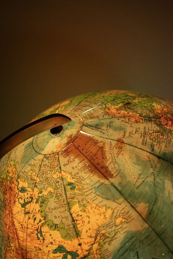 Image 1 of Columbus globe with lighting