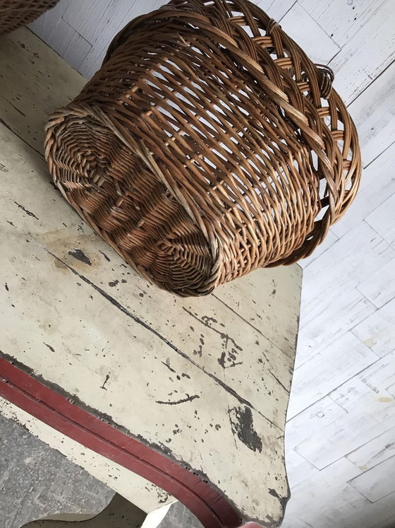 Cesti in vimini, anni '60, set di 2 – Oggetti decorativi (photo 3 of 10)