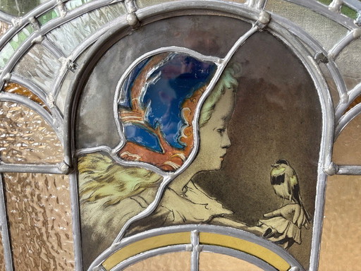 Deux vitraux (Jan Schouten vers 1895)