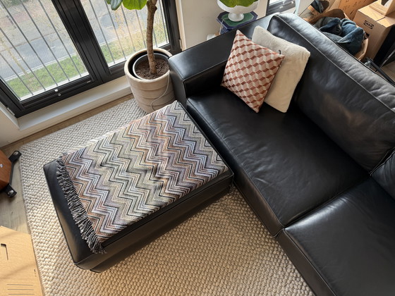 Image 1 of Cartell leather couch