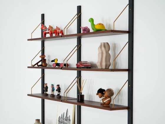 Image 1 of Teakhouten wandrek, Deens design, jaren 60, gemaakt in Denemarken.