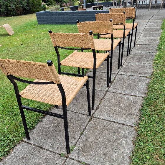 Image 1 of Martin Visser Riethoven Spectrum SE05 Stühle 1960er Jahre