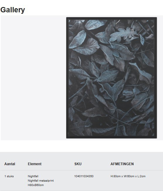 Image 1 of Boconcept - Nightfall Art Gallery