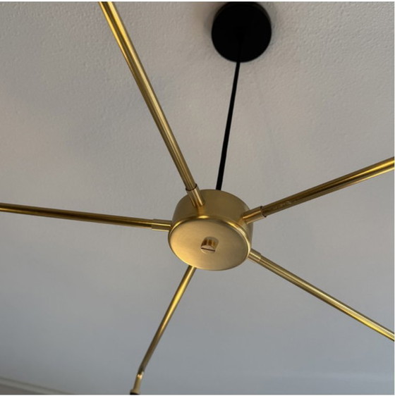 Image 1 of Lampadario in ottone Tribeca Chambers 76