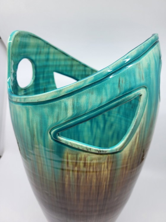 Image 1 of Accolay-Eiformvase aus Keramik, Frankreich, 1960