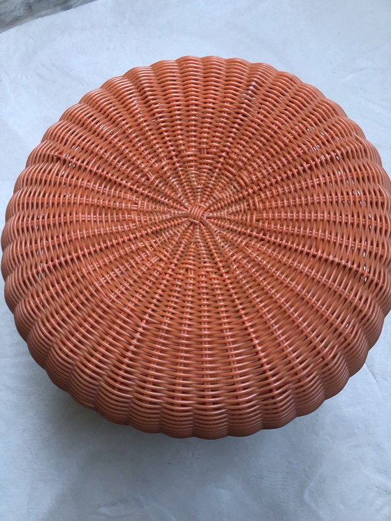 Image 1 of Vintage IKEA Ottoman 4 stuks jaren ‘80.