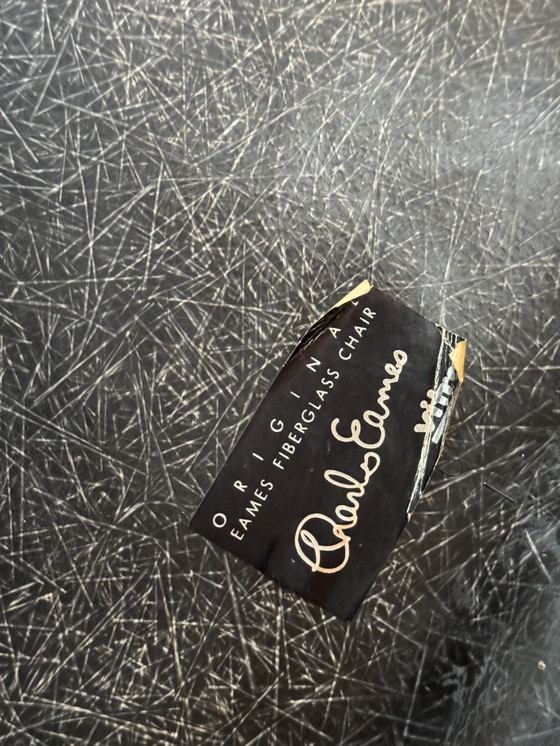 Image 1 of Silla original de fibra de vidrio Charles Eames DSX
