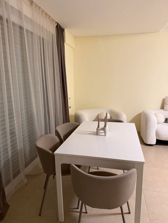 Image 1 of Dining table with 4 chairs