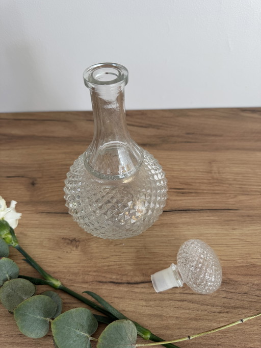Vintage balloon whisky decanter