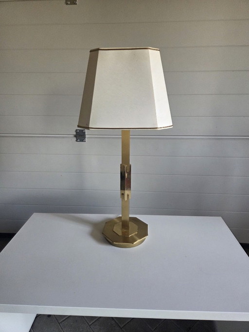 Willy Rizzo style table lamp – tafellampen, Brass