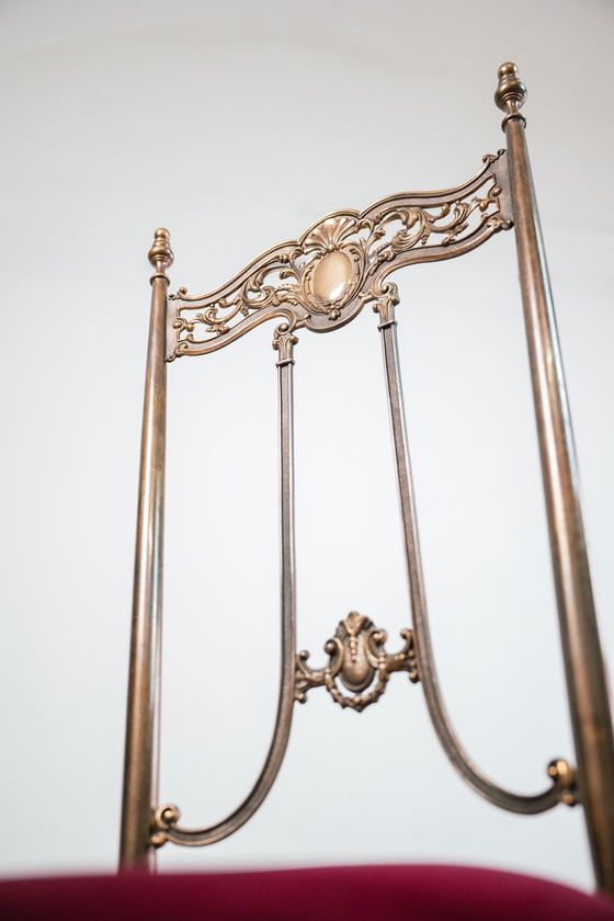 Image 1 of Ein Paar Stühle im Stil von Pier Luigi Colli aus der Mitte des 20. Jahrhunderts (1950er Jahre)