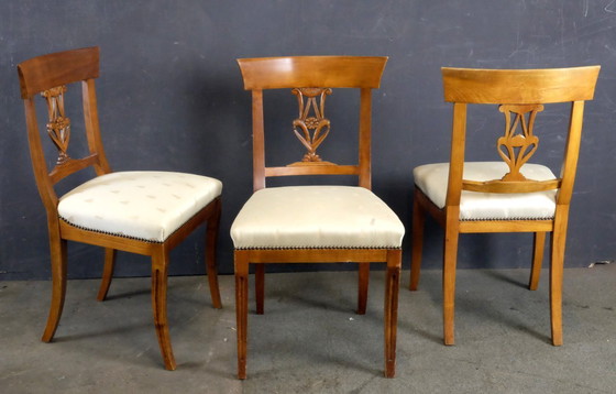 Image 1 of Empire-Stühle aus der Zeit um 1820.