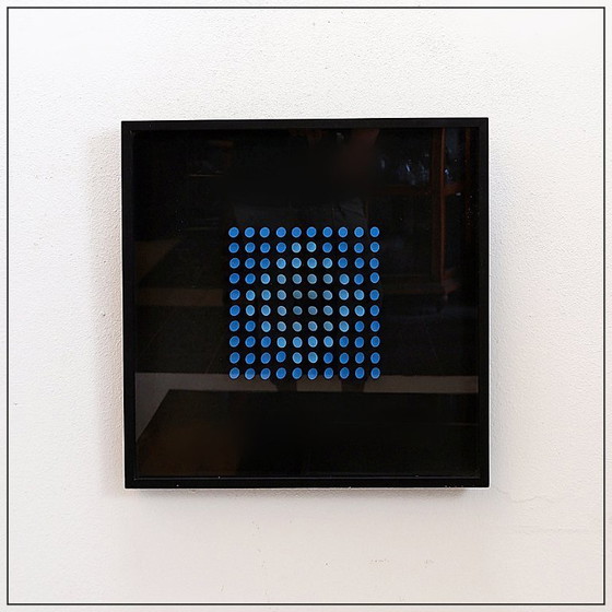 Image 1 of Composition bleue en relief - XXe Dans l'esprit de Luis Tomasello