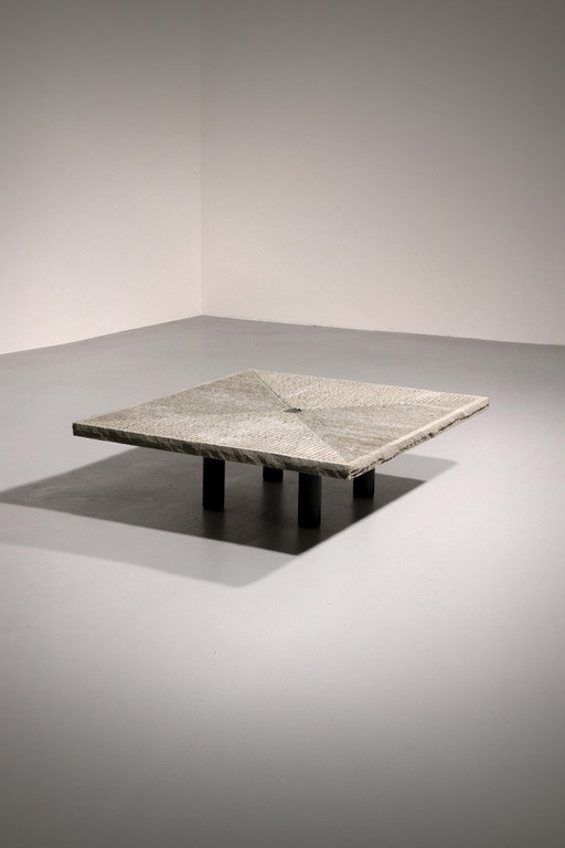 Giulio Lazzotti coffee table by Mageia, Italy 1981