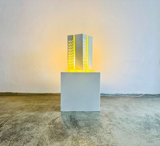 D-2055.14 Siësta Table Lamp by Maija Liisa Komulainen for Raak Amsterdam, The Netherlands, 1970s – Aluminium (photo 4 of 8)