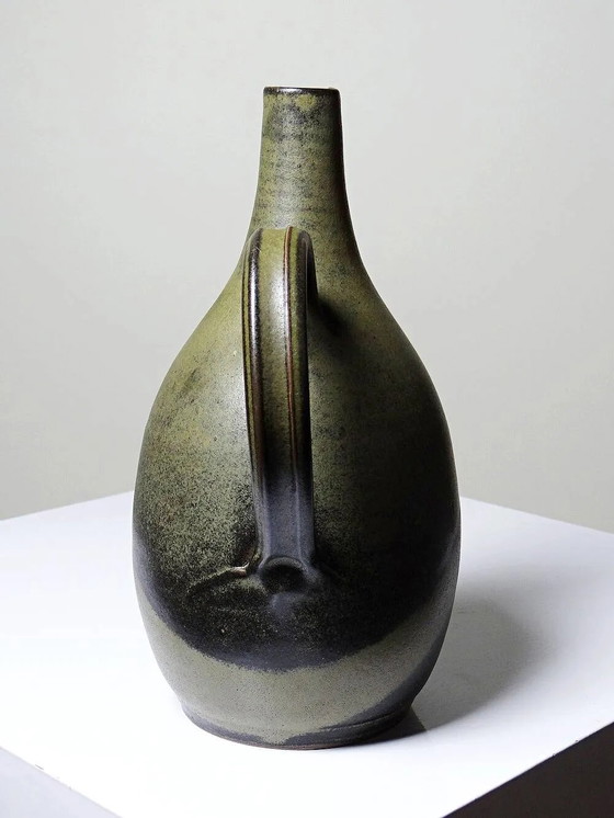 Brocca/caraffa vintage in gres smaltato a forma di pera anni '60-'70 – Bicchieri e caraffe, Porcellana (photo 7 of 10)
