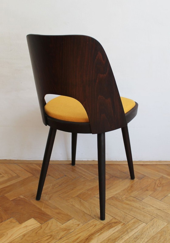 Image 1 of Set van vier eetkamerstoelen van Oswald Haerdtl