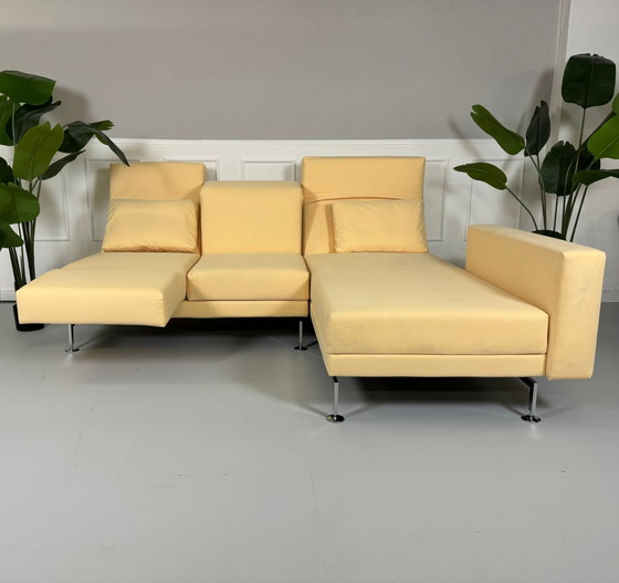 Image 1 of Brühl Moule Small Ecksofa Stoff Sofa Beige Couch Schlaffunktion