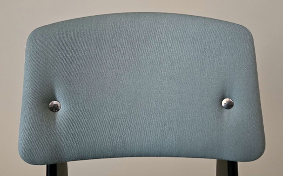 Image 1 of Pair of Vitra Standard SR Chairs by Jean Prouvé – Iwill 17 Green – Near Mint Condition