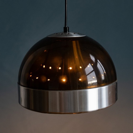 Image 1 of Lampe à suspension Space Age en plexiglas Dijkstra du milieu du siècle