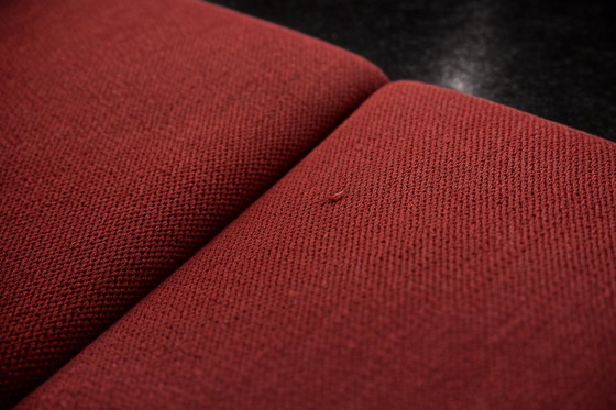 Image 1 of Canapé 3 Places Vintage Élégant Scandinave Moderne Mid-Century Rouge de Bröderna Anderssons, 1950s