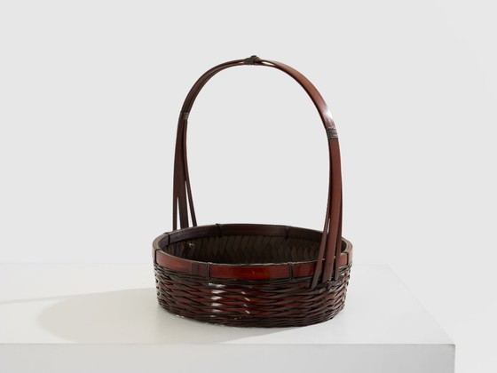 Image 1 of Set di cestini di bambù Ikebana Maeda Chikubōsai periodo Meiji 