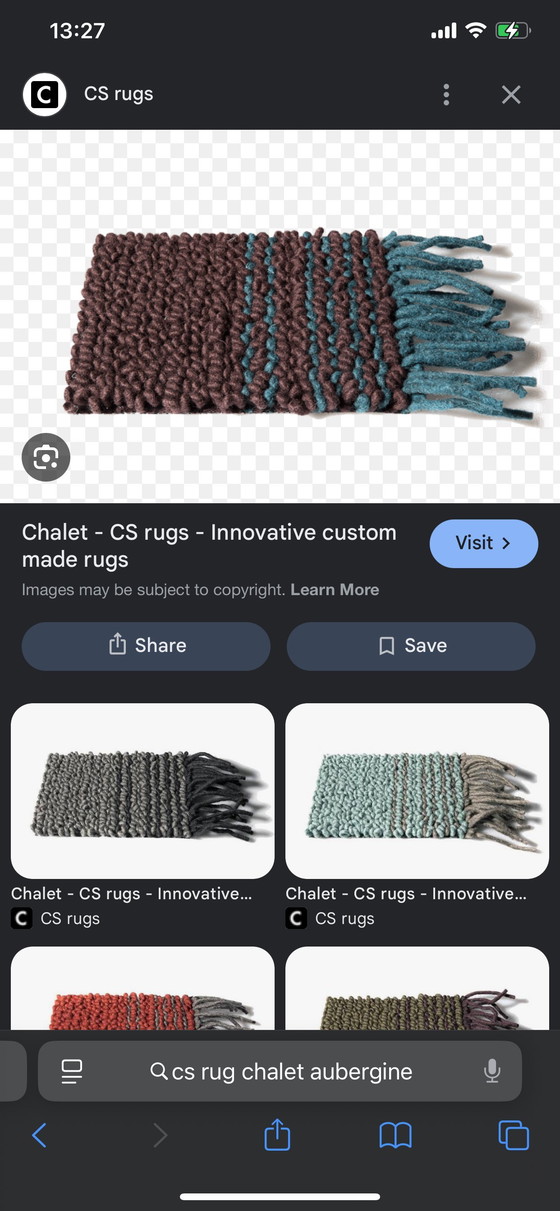 Image 1 of Tappeto da pavimento, cartello, melanzana