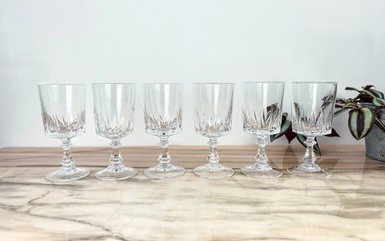 6 Bicchieri da vino bianco modello Louvre Cristal D'Arques – Bicchieri e caraffe, Crystal (photo 2 of 6)