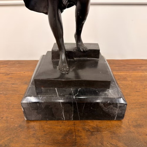 Scultura in bronzo da Amphitrite di Michel Anguier, Scrivanie, Marmo, Marrone, Barok (foto 11 di 11)