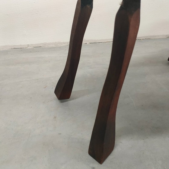 Image 1 of Brocante & Rustieke Bijzettafeltje Plantentafeltje 