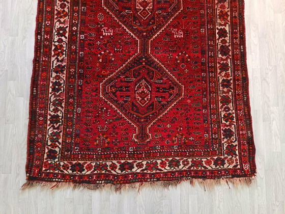 Image 1 of Tappeto persiano Qashqai fatto a mano