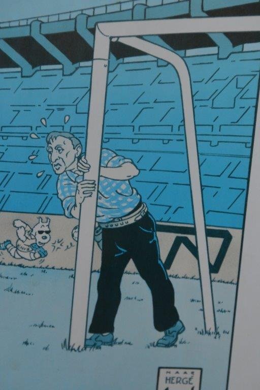 Image 1 of Kunstdruck Cruyffje vermisst Amerika