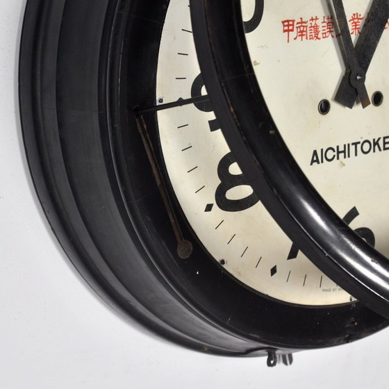 Image 1 of Grande orologio giapponese in legno, anni '20