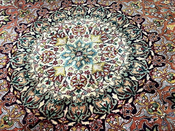 Image 1 of Tappeto persiano antico XXL 4x3m annodato a mano autentico tappeto orientale SAROUGH