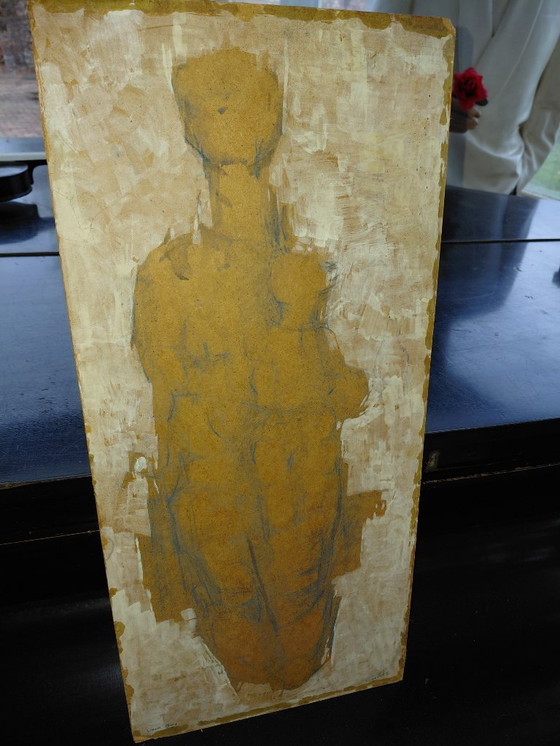 Image 1 of Dipinto su tavola Caveto - di Jan Dohmen Olandese | 1923